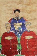 Très ancienne peinture dancêtres - inconnu - China - Qing
