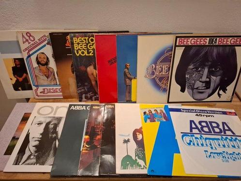 ABBA, Bee Gees - 16 x Albums - Great Lot - LP albums, Cd's en Dvd's, Vinyl Singles