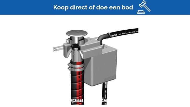 Bieden: Vetus FS5116 fuel splash overflow stop, Watersport en Boten, Bootonderdelen, Ophalen of Verzenden