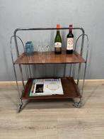 Gerlinol - Serveerwagen - Metaal, Chroom, kunstof - Vintage