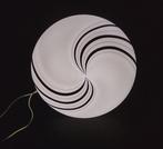 Plafonnier - verre métal