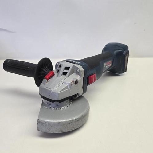 Bosch GWS 18V-10 Haakse Slijpmachine Incl. Accu | Nette S..., Doe-het-zelf en Bouw, Gereedschap | Slijpmachines, Nieuw, Ophalen of Verzenden