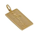 Hanger - 18 karaat Geel goud, Handtassen en Accessoires, Antieke sieraden
