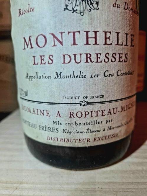 1983 Ropiteau Monthelie 1° Cru Les Duresses 1976 Viénot, Verzamelen, Wijnen
