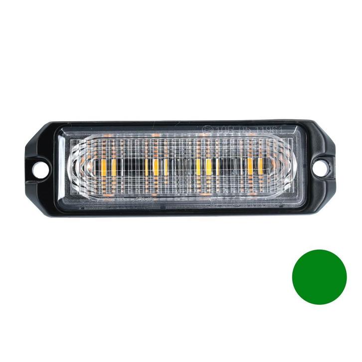 LED flitser 4-voudig ultra flat Groen, Auto-onderdelen, Verlichting, Nieuw, Ophalen of Verzenden