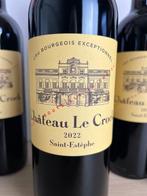 2022 Château Le Crock - Saint-Estèphe Cru Bourgeois - 6, Verzamelen, Wijnen, Nieuw