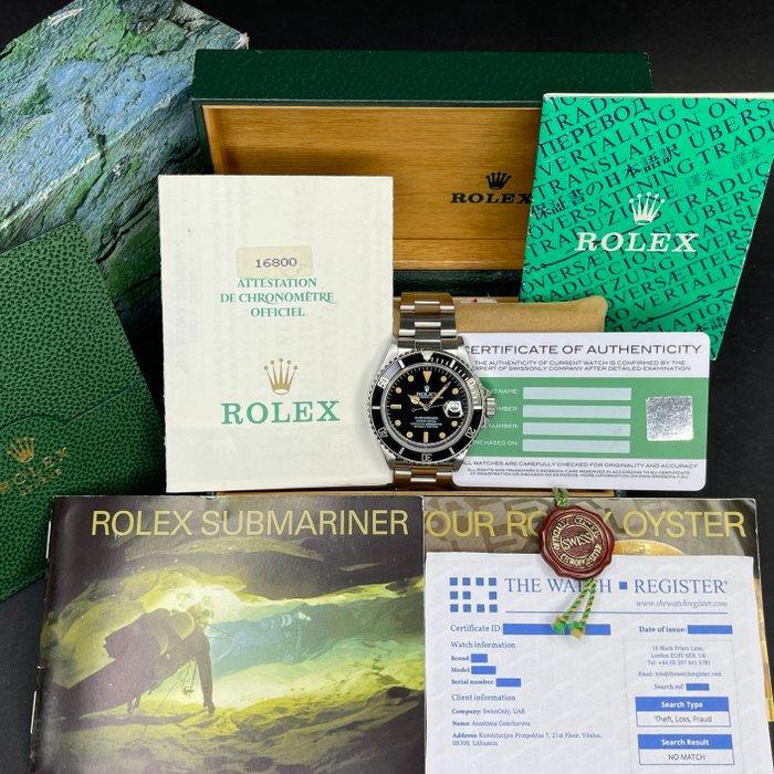 Rolex - Submariner Date - 168000 - Heren - 1987, Handtassen en Accessoires, Horloges | Heren