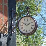 NIEUW - Stationsklok Classic met thermometer, Verzenden