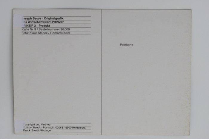 Joseph Beuys (1921-1986) - Multiple: Wirtschaftswert,, Antiquités & Art, Antiquités | Autres Antiquités