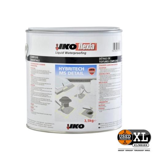 IKO Hybritech MS detail Dakcoating 3.50 kg 10L | Nieuw, Bricolage & Construction, Peinture, Vernis & Laque, Enlèvement ou Envoi