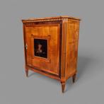 Kast - Sycamore, Amaranth, Satijnhout - Mooi klein formaat, Antiek en Kunst