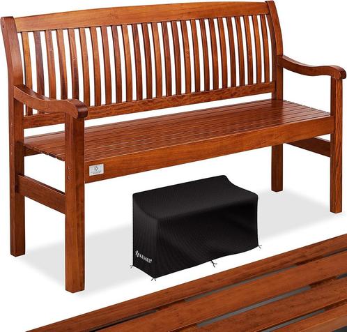 KESSER® Tuinbank weerbestendig - Tweepersoons - Bruin, Huis en Inrichting, Woonaccessoires | Overige, Verzenden