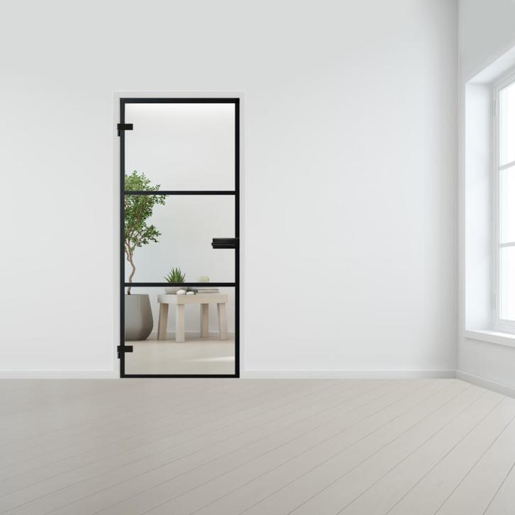 Steel look deur voor opdek kozijn, Doe-het-zelf en Bouw, Deuren en Vliegenramen, Nieuw, Verzenden