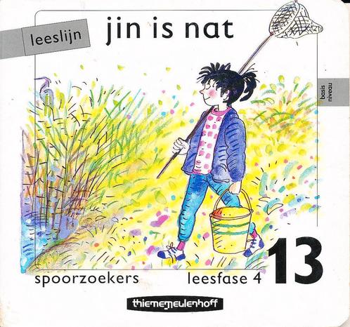 Leeslijn versie 1 Spoorzoekers leesfase 4 Jin is nat, Livres, Livres scolaires, Envoi