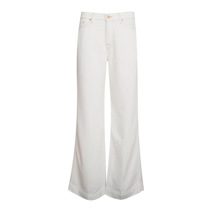 7 for all Mankind • witte Modern Dojo tailorless broek • 26, Vêtements | Femmes, Culottes & Pantalons, Envoi
