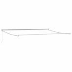 Metaal Markies Wit 4,5x3m | OP=OP | Scherpe Prijs! (luifel), Tuin en Terras, Zonneschermen, Verzenden, Nieuw, 250 cm tot 450 cm