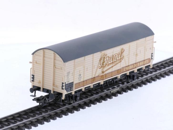 Schaal H0 Märklin gesloten goederenwagon Gl 22 Brandt Zw.., Hobby en Vrije tijd, Modeltreinen | H0, Wisselstroom, Analoog, Gebruikt