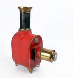 Ernst Plank red version with 12 glass slides | Lanterne, Nieuw