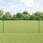 vidaXL Fence Posts 44 pcs Groen 180 cm Staal, Tuin en Terras, Verzenden, Nieuw