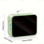 Mini labelprinter p15 labelmaker groen incl software met 1, Nieuw
