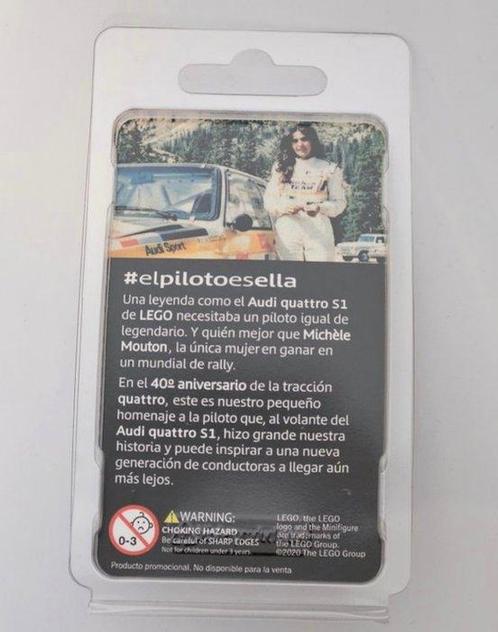 Lego Minifiguur - Promotional - Michèle Mouton - Audi, Kinderen en Baby's, Speelgoed | Duplo en Lego