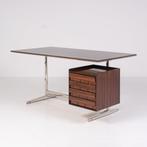 Rima - Gio Ponti - Bureau - Staal, Palissander, Laminaat, Antiek en Kunst