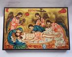 Icoon - De klaagzang van Jezus, handgeschilderd Bulgaars