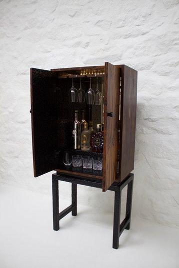 Tom Heywood - Drankkast - Palissander - Alma drankenkast