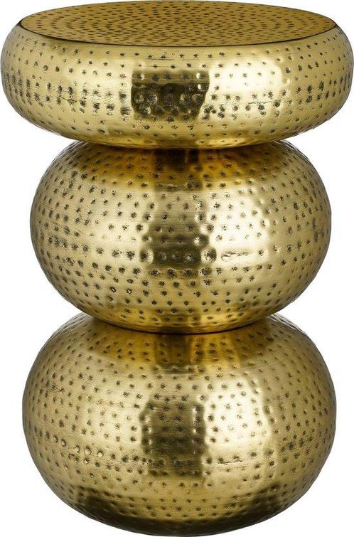 Tweedekans | Mica Decorations Clide Bijzettafel - H47 x Ø33, Huis en Inrichting, Tafels | Salontafels, Ophalen of Verzenden