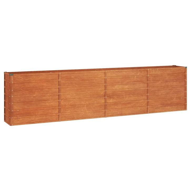 Verhoogde Plantenbak Cortenstaal 320cm: Tweede Kansje! OP=OP, Tuin en Terras, Bloembakken en Plantenbakken, 60 cm of meer, 100 cm of meer
