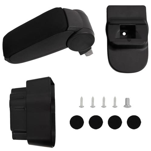 vidaXL Armsteun 12x37x(31-48) cm ABS zwart, Auto-onderdelen, Interieur en Bekleding, Nieuw, Verzenden