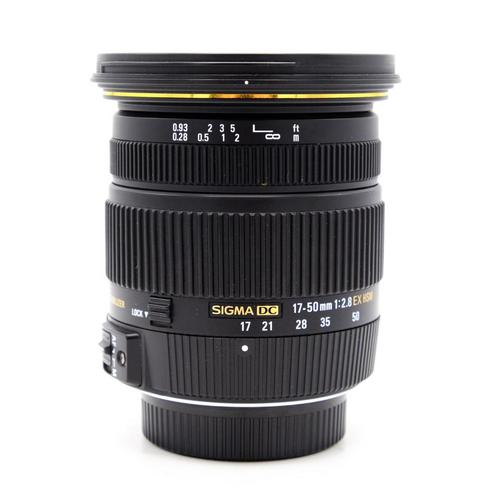 Sigma 17-50mm F2.8 EX DC OS HSM Nikon (Occ), Audio, Tv en Foto, Foto | Lenzen en Objectieven, Groothoeklens, Zo goed als nieuw