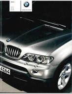 2004 BMW X5 BROCHURE FRANS, Livres, Autos | Brochures & Magazines, Ophalen of Verzenden