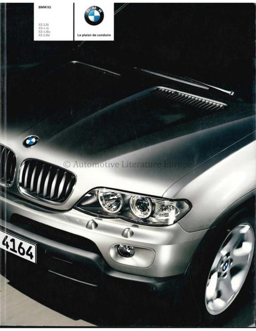 2004 BMW X5 BROCHURE FRANS, Livres, Autos | Brochures & Magazines, Enlèvement ou Envoi