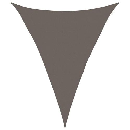 Schaduwdoek 5x7x7m Antraciet HDPE | Retour Deal, Tuin en Terras, Schaduwdoeken, Nieuw, Verzenden