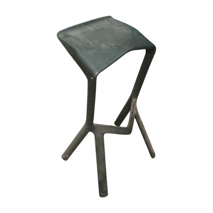 Barkruk kunststof zonder leuning 315x380x800 mm gebruikt, Maison & Meubles, Tabourets de bar, Enlèvement ou Envoi