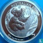 Australië 1 dollar 2013 (zilver - kleurloos) Koala, Timbres & Monnaies, Monnaies | Océanie, Verzenden, Losse munt