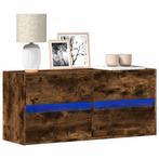 vidaXL Tv-wandmeubel met LED-verlichting 100x31x45 cm, Verzenden, Nieuw