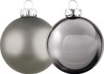 2dekans | Arti Casa Kerstballen Zilver - Kerstballenset Glas, Ophalen of Verzenden, Nieuw