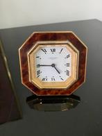 Horloge de table - Cartier - doré - 1970-1980
