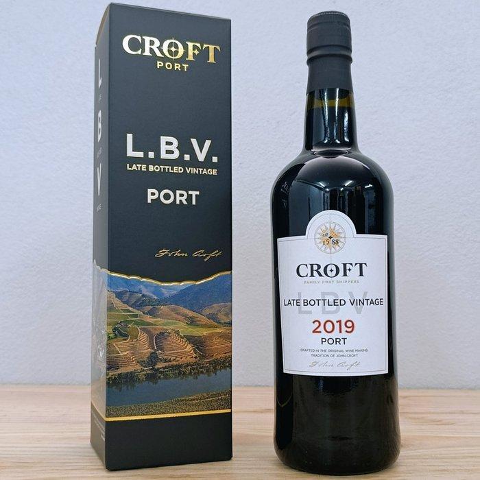2019 Croft - Late Bottled Vintage Port - Douro - 6 Flessen, Verzamelen, Wijnen