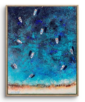 Juli Lampe (1980) - Bay near Coral Reefs.