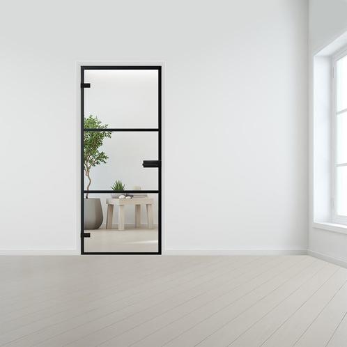 Steel look deur voor stomp kozijn, Doe-het-zelf en Bouw, Deuren en Vliegenramen, Nieuw, Verzenden