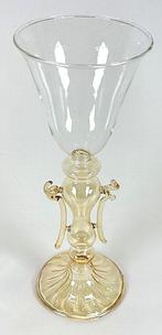 Stelo Vuoto Colore Ambra Oro Iridescente - Bokaal - Glas -