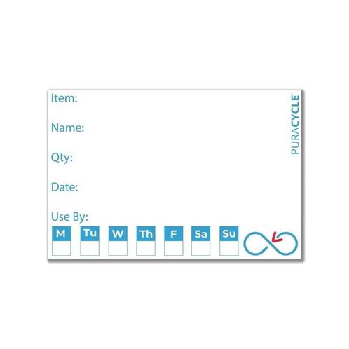 Herbruikbare dag stickers | 50 stuks | 7,8(b)x5,2(l)cm, Zakelijke goederen, Horeca | Keukenapparatuur, Nieuw in verpakking, Verzenden