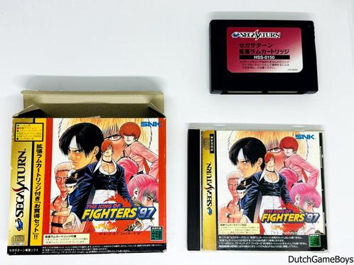 Sega Saturn - The King Of Fighters 97 + Ram Card - Big Box, Games en Spelcomputers, Games | Sega, Gebruikt, Verzenden