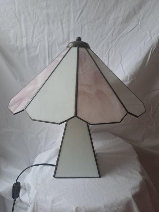 Tafellamp - glas in lood, Antiquités & Art, Curiosités & Brocante