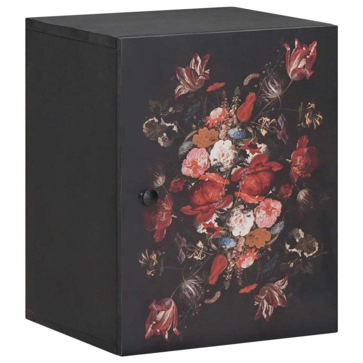 vidaXL Hangkast Multikleur 38 x 33,5 x 48 cm Massief Mango, Huis en Inrichting, Badkamer | Badkamermeubels, Nieuw, Verzenden