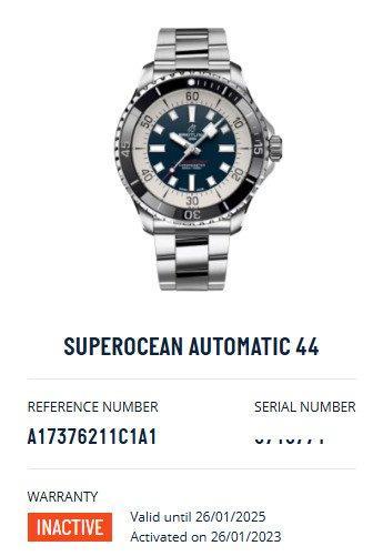 Breitling - Superocean 44 “Blue Dial” - A17376211C1A1 -, Handtassen en Accessoires, Horloges | Heren