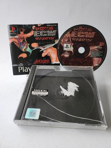 ECW Hardcore Revolution (No Frontcover) Playstation 1, Ophalen of Verzenden